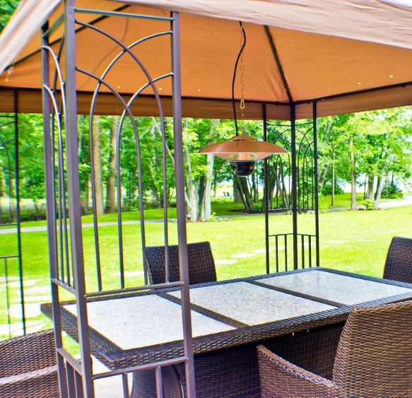 Ceiling heater for gazebo 1500W