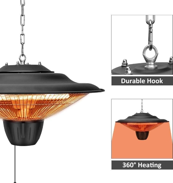 Umbrella heater